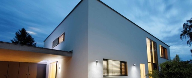 Außen­beleuchtung bei Elektro Stichler in Ulm