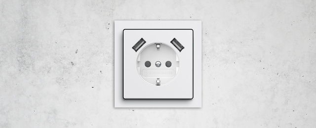 SCHUKO® USB-Steckdose bei Elektro Stichler in Ulm