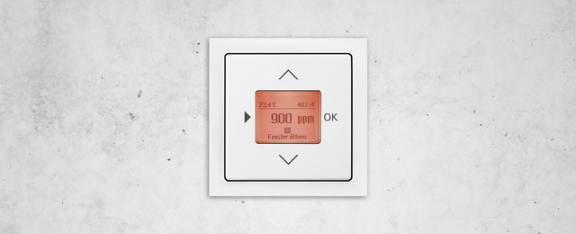Busch-Raumluftsensor® CO2 bei Elektro Stichler in Ulm