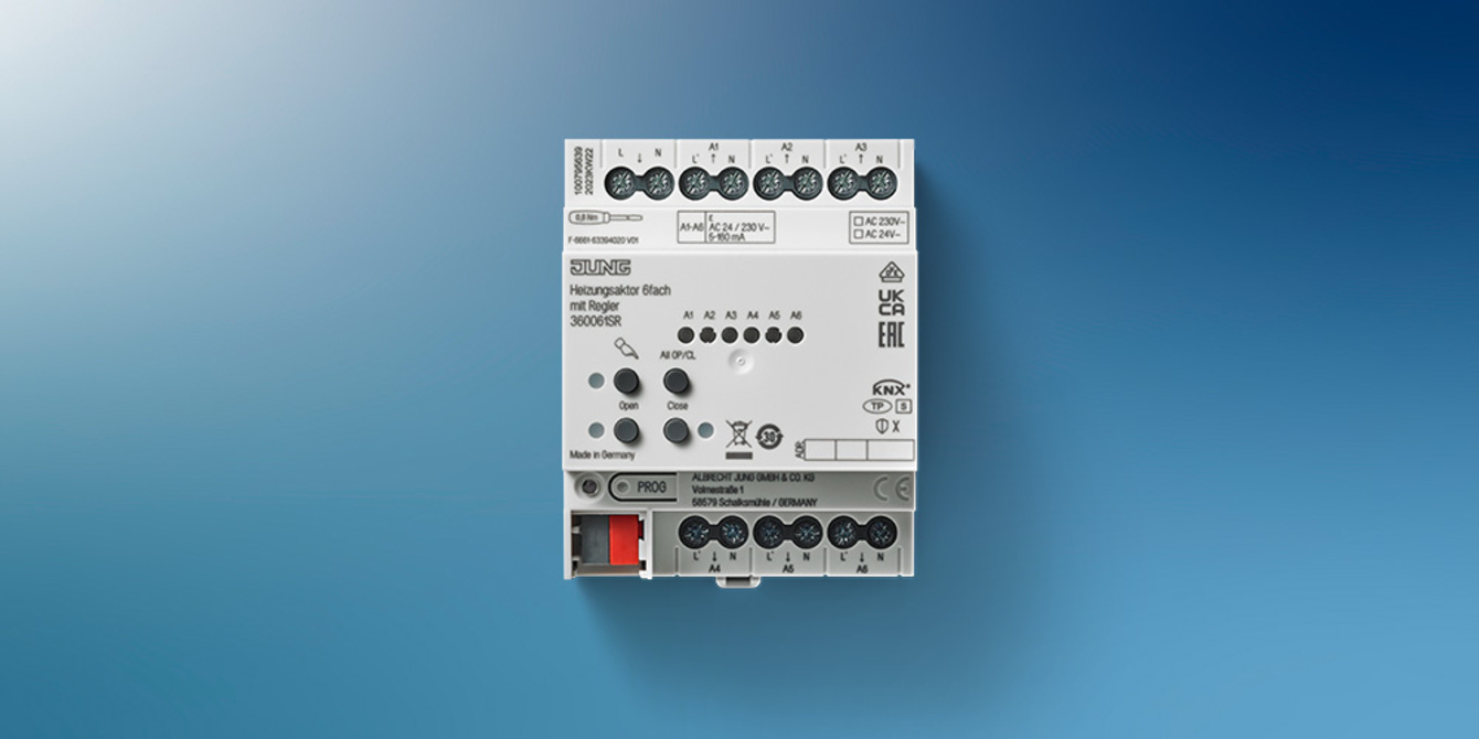 KNX Heizungsaktor 6-fach bei Elektro Stichler in Ulm